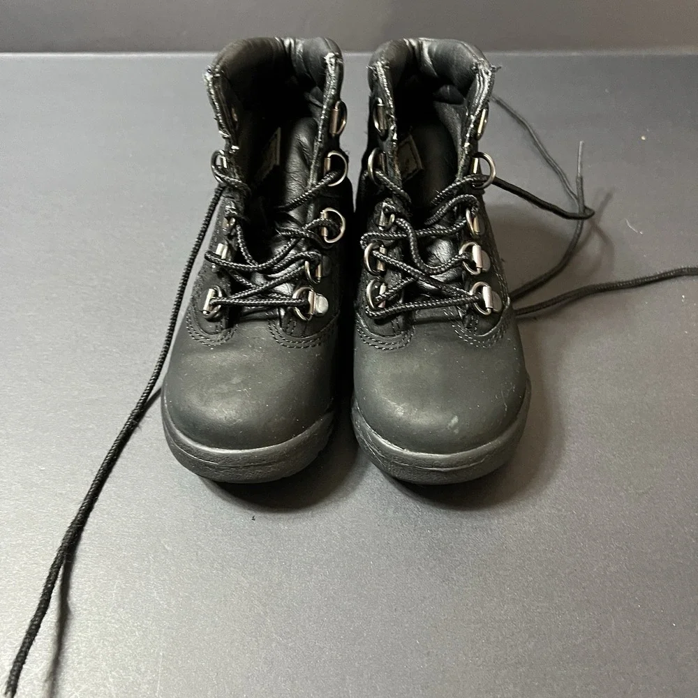 Timberland Field Boots Black Size 9 Toddler TB044890 Outdoor Kids